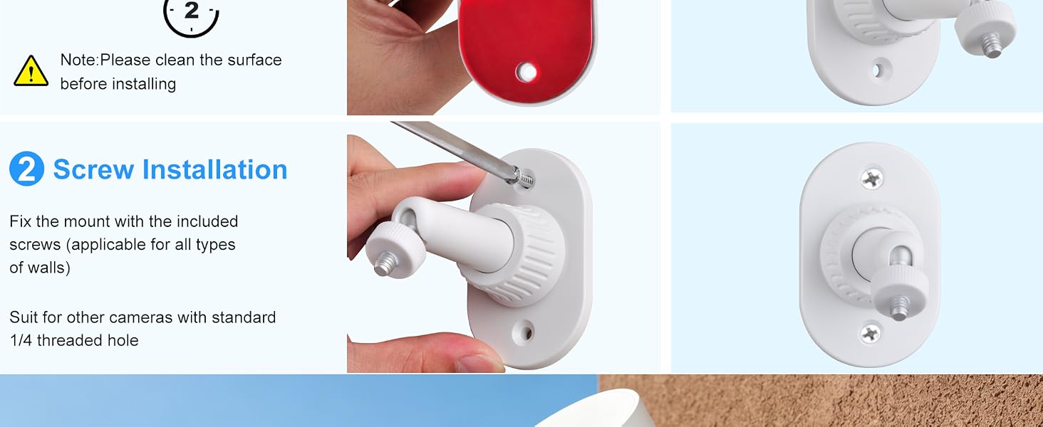 ring stick up camera mount