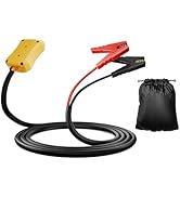 Jumper Cables With Adapter for Dewalt 20V Battery, 8AWG Portable Battery Dewalt Jumper Starter Au...