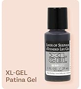 The Beadsmith XL Gel, Liver of Sulfur Extended Life Gel, 1 Fluid Ounce (29ml) Bottle, Apply a Pat...