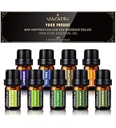 Essential Oils Set -100% Natural Essential Oils -Perfect for Diffusers, Aromatherapy,Humidifiers,...
