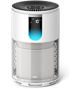 DREO Air Purifier for Home Bedroom Up to 1176 Ft², 3-in-1 HEPA Filters, 18dB, Air Quality Monitor...