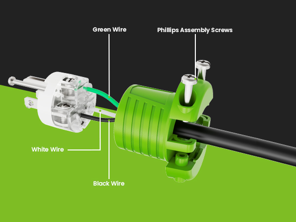 extension cord ends 3 prong plug replacement extension cord ends male and female