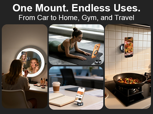 magnetic car phone mount