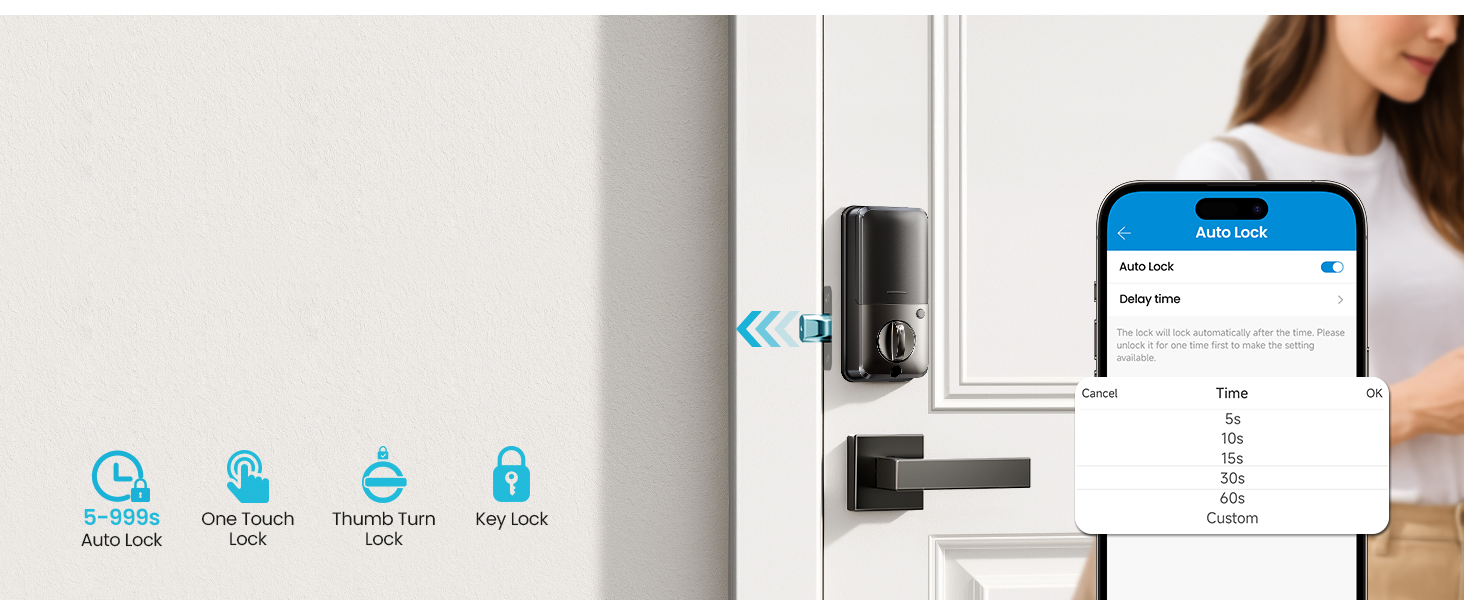 smart door lock for front door