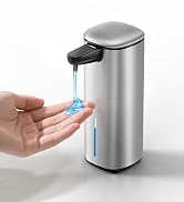 Sineng Automatic Soap Dispenser Touchless, 304 Stainless Steel Liquid Hand Soap Dispenser, 8.5oz/...