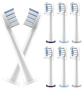 8 Pack Kids Replacement Brush Heads Compatible with Philips Sonicare Electric Toothbrushes,Ultra ...