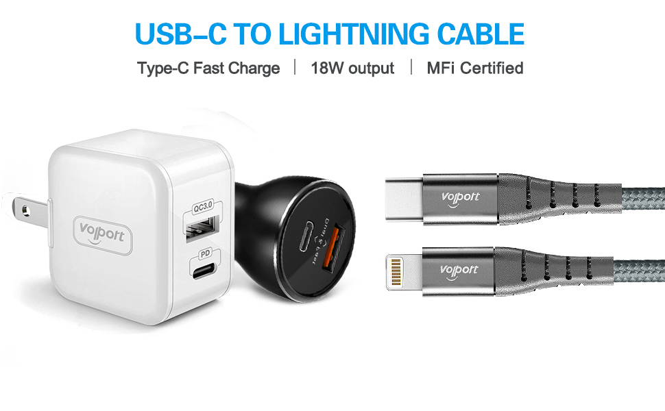 usb c lightning cable