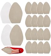 PH PandaHall 20pcs 2 Styles Shoe Sole Protectors, 3.2x5 inch Non-Slip Shoes Pads Adhesive Bottom ...