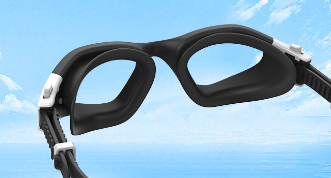 men swim goggles
