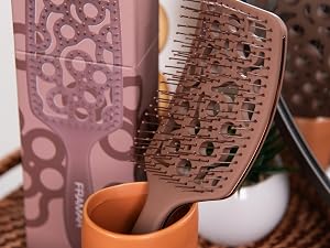 brush hair brosse round cheveux wet women curly hairbrush men stocking scalp detangler dryer