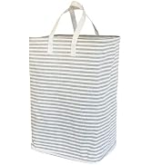 Evelots Freestanding Collapsible Large 19 Gallon Laundry Basket Hamper with Carry Handles, Waterp...