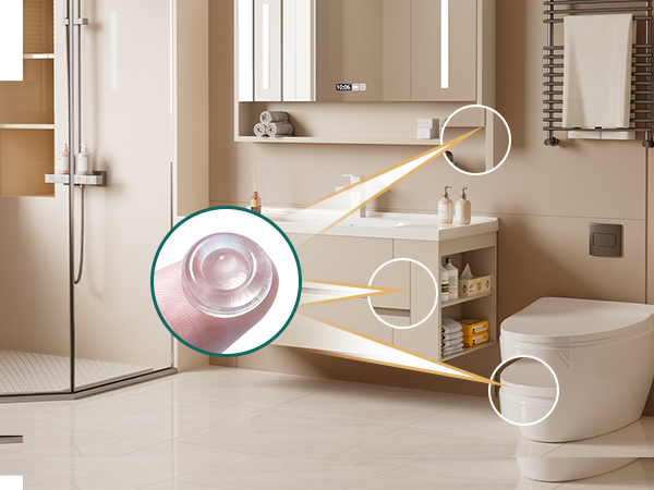 kitchen and bath cabinet bumpers
