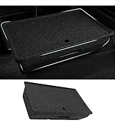 YOMTOVM Tesla Under Seat Storage Box for Model Y 2020-2022, Felt Texture Hidden Storage Tray Car ...