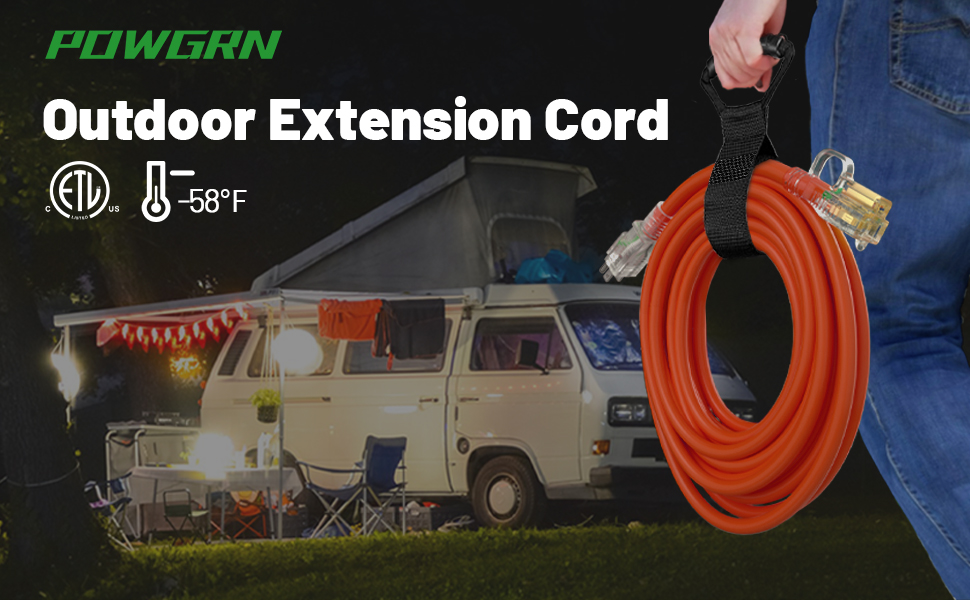 outdoor extension cord