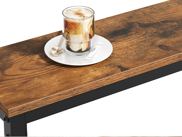 rustic brown particleboard panel