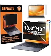 BSPROTE Magnetic Privacy Screen for MacBook Air 13.6 & 13 Inch (2022-2026, M2, M3, M4, M5), Reduc...