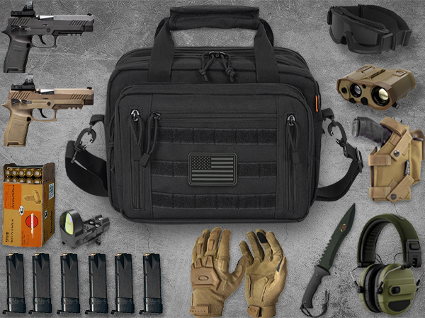 2 gun carrying bag