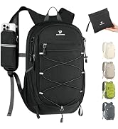 BECOJADDE Hiking Backpack 15L Small Backpack Packable Day pack Water Resistant Lightweight Travel...