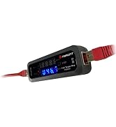 Triplett POE2000 PoE Tester Pro Inline Power Over Ethernet Detector - PSE-Type/Class, Power Sourc...