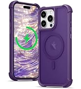 EYZUTAK Magnetic for iPhone 16 Pro Max Case, Compatible with MagSafe, Military Grade Drop Protect...