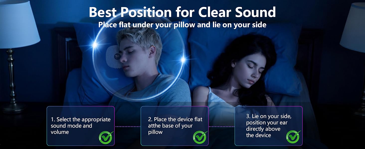 Best Position for Clear Sound