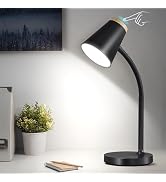 EJIAXIN Desk Lamp for College Dorm Room - Small LED Desk Lamp Touch Dimmable Reading Light for Ho...