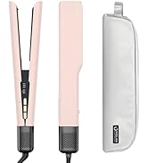 IG INGLAM Air Straightener, Style from Wet Hair, 2.2" Hair Dryer Straightener, 200M Negative Ioni...
