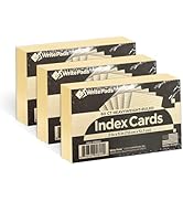 KAISA Colored Index Card Heavyweight Flashcards, 3"x5" Index Cards Ruled on Front, Blank on Back ...