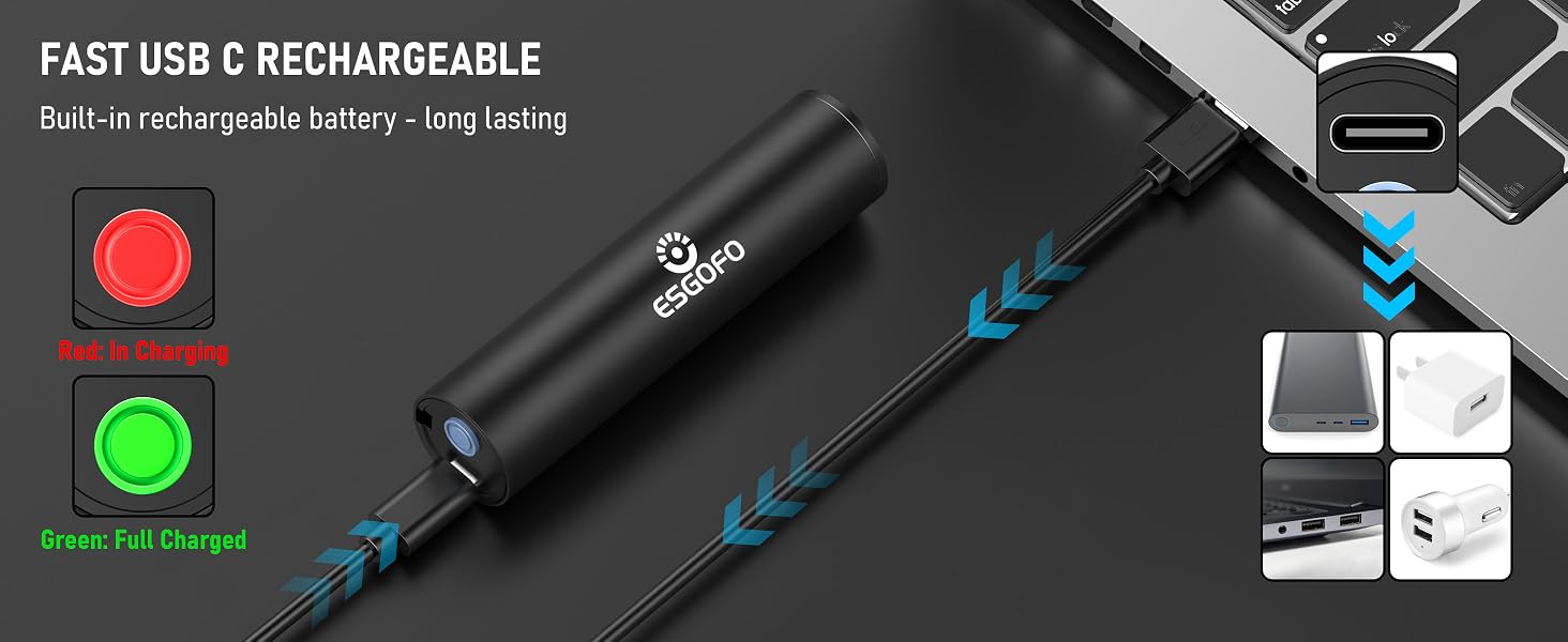 ESGOFO UV 365NM MINI FLASHLIGHT