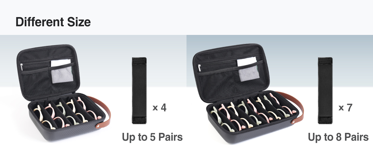 sunglasses organizer case