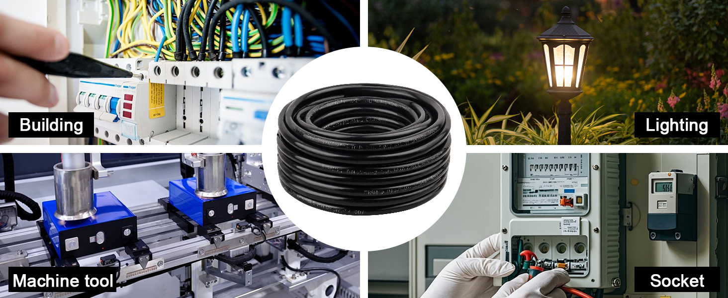 THHN Stranded Wire Black