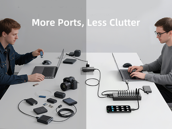 10 Port USB Hub