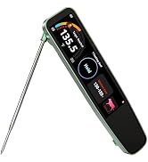 Smart Meat Thermometer Digital 0.5 Sec Instant Read Kitchen Food Thermometer for Cooking Grill Sm...