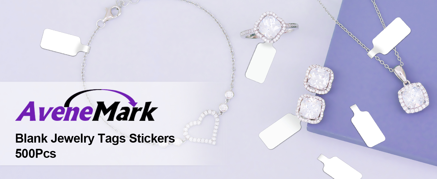 Blank Jewelry Tags Stickers