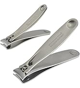 Camila Solingen Set of Fingernail Clipper and Toenail Clipper for Manicure and Pedicure - Profess...