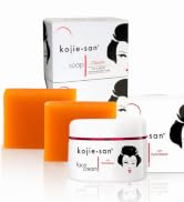 Kojie San Skin and Body Soap 2 Piece Set – Original Kojic Acid, Dark Spot Remover Soap Bar with C...