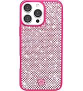 Velvet Caviar Designer Bling Case Compatible with iPhone 16 Pro Max - Luxury Rhinestone Diamond P...