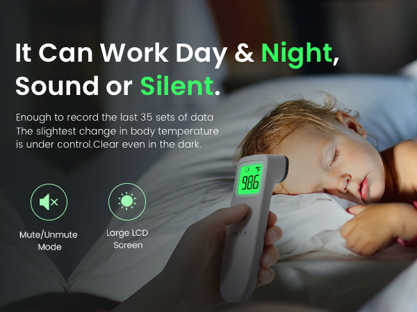 Digital thermometer for babies, infants, adults and elders