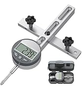 HDLNKAK Table Saw Digital Dial Indicator Gauge, for Aligning and Calibrating Work Shop Machinery ...