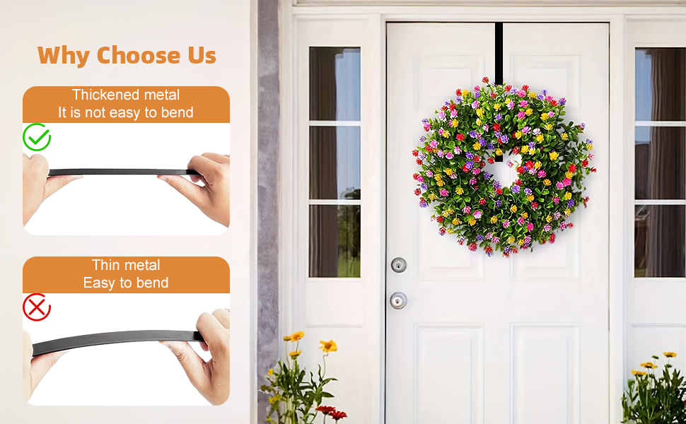 Wreath Hangers for Front Door