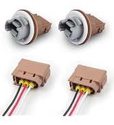 2 Set Turn Signal Socket and Pigtail Connector Kit OEM YF1Z13411CA 2U5Z13411SA,Tail Light Harness...