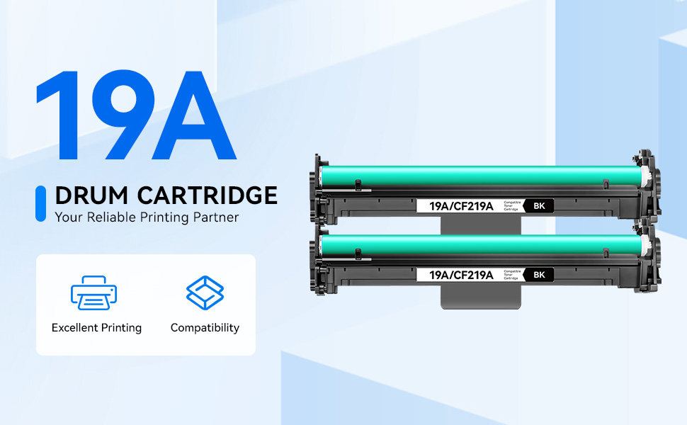 New HP 19A drum Cartridges 2 pack
