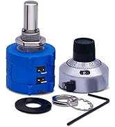 Taiss 3590S-2-103L 10K Potentiometer 10-Turn Multi Turn Rotary Wire Wound Precision Potentiometer...