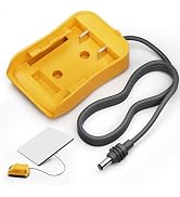 EAZUSE Starlink Mini Power Cable for Dewalt Battery 3.2FT, Starlink Mini Dewalt Charger Adapter t...