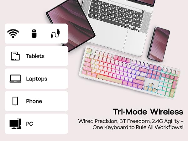 TH108 Wireless Gaming Keyboard