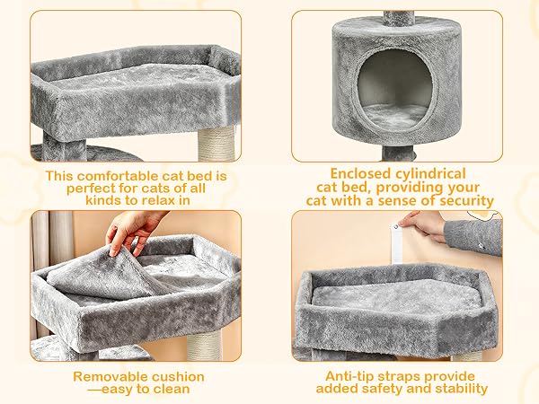 cat tree; cat tower; cat tree tower; cat tower with scratching post; cat trees; cat tree for indoor