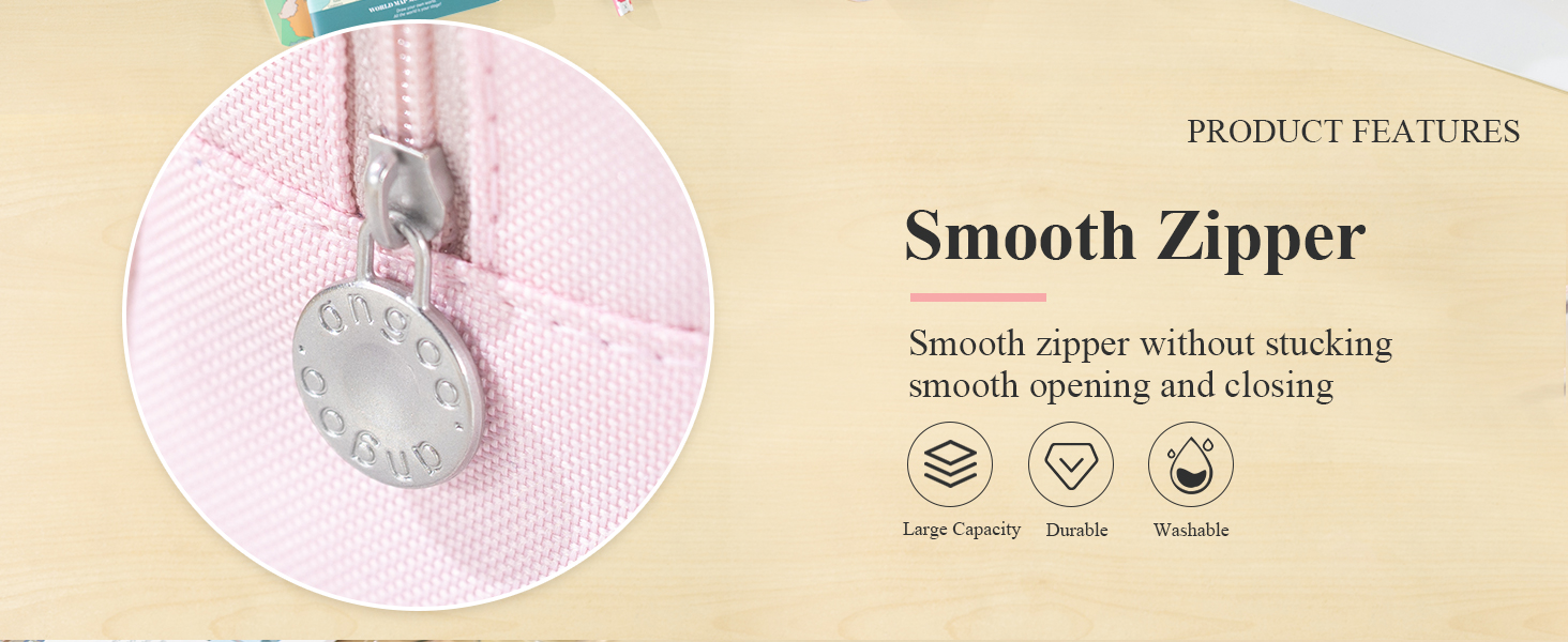 smooth zipper