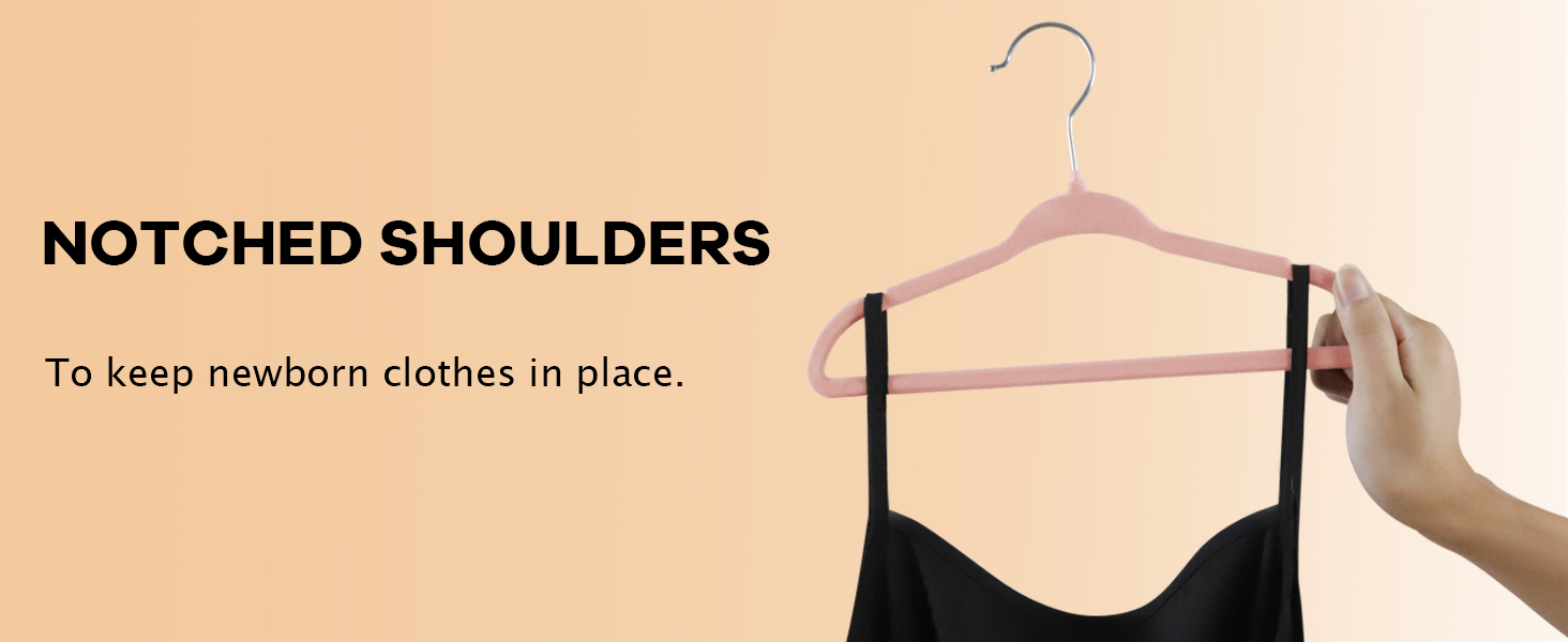 baby velvet hangers
