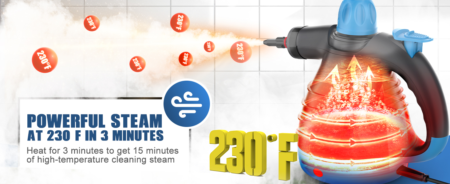 handheld steam cleaner