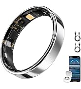 Smart Ring for Women Men, Ultra Thin Health Tracker Ring with Sleep Monitoring, Fitness Tracking,...